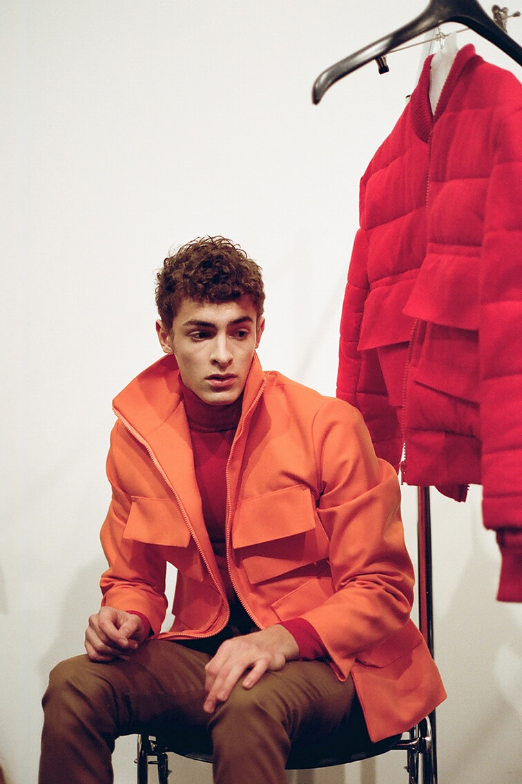 INA NIEHOFF - BACKSTAGE AT AW 16/17 FASHION WEEK BERLIN