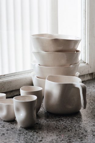 INA NIEHOFF - BACKSTAGE AT WILLIAM FAN SS17