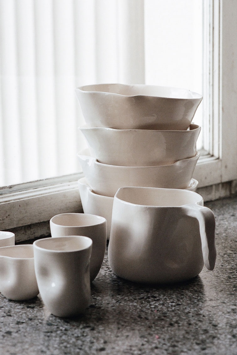 INA NIEHOFF - BACKSTAGE AT WILLIAM FAN SS17